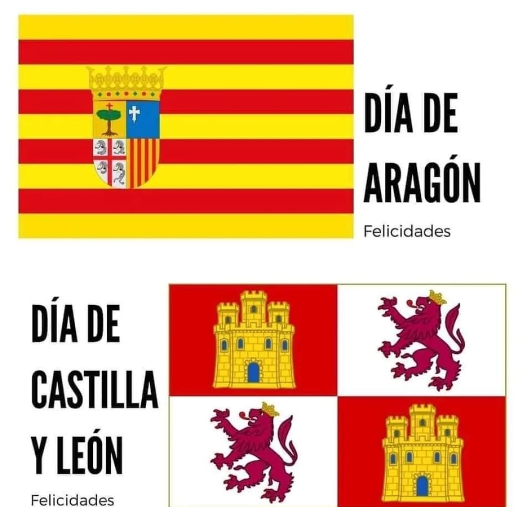 Con motivo del Día de Aragón y de Castilla León, FECACV felicita a sus Casas Regionales en la Comunitat