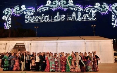 FECACV asiste a la Feria de Abril organizada por la Asociación cultural flamenca andaluza de Vila-Real