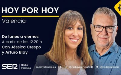 Puri Torres hoy,en el «Hoy por Hoy» de Radio Valencia Cadena Ser, a pocas horas del inicio de la XXX Feria Andaluza en Valencia