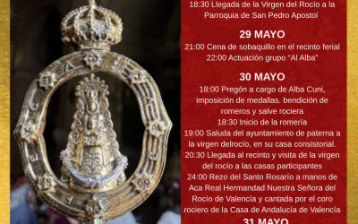 La FECACV celebra la 42ª Romería Virgen del Rocío en Paterna